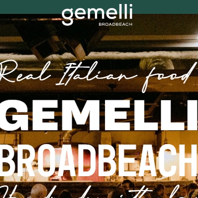 Gemelli Italian logo