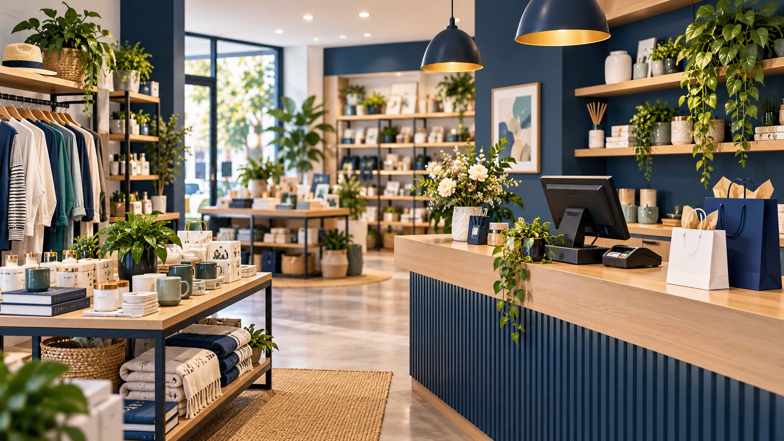 Illustrative Australian neighbourhood retail store